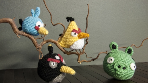 Angry Birds amigurumi